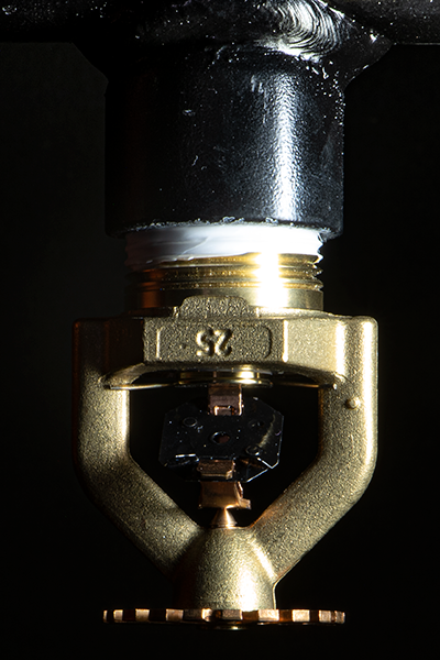 P25 sprinkler installed images