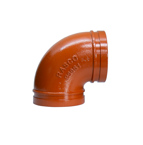 Product image for E90S1 Grooved Elbow 90º Short Radius