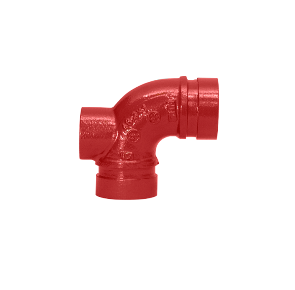 Product image for DR901 Grooved Drain Elbow with 1