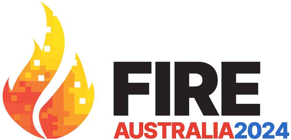 A logo for Fire AU 2024